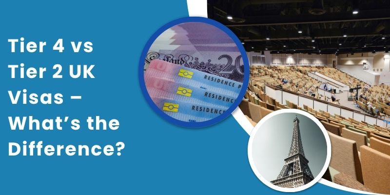 Tier 4 vs Tier 2 UK Visas – What’s The Difference?